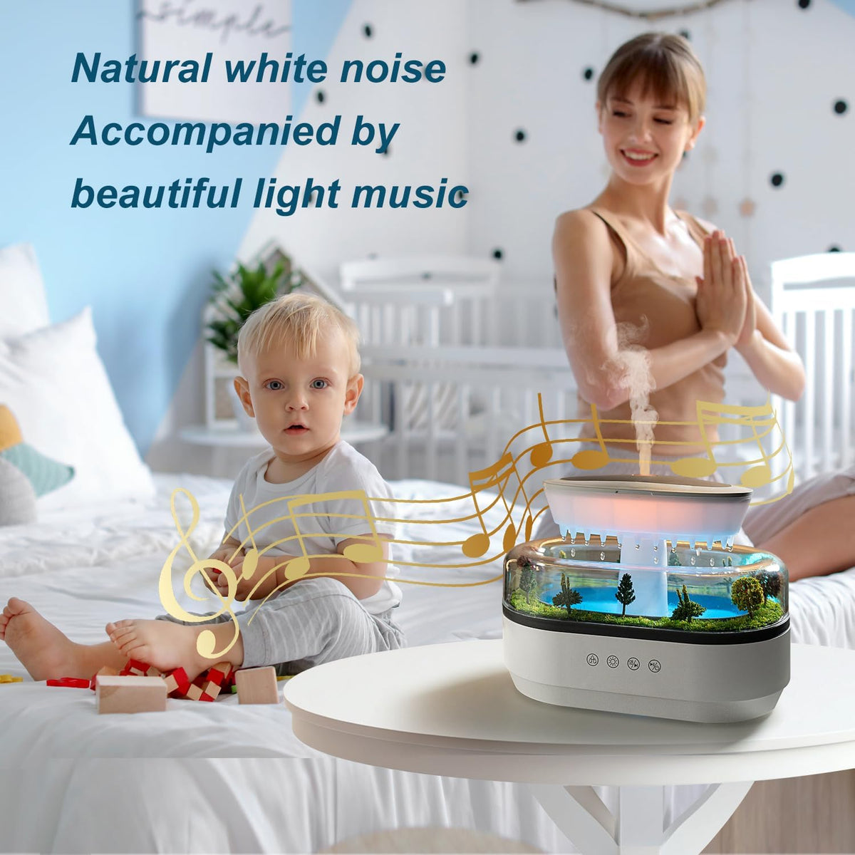 Cloud Rain Essential Oil Diffuser