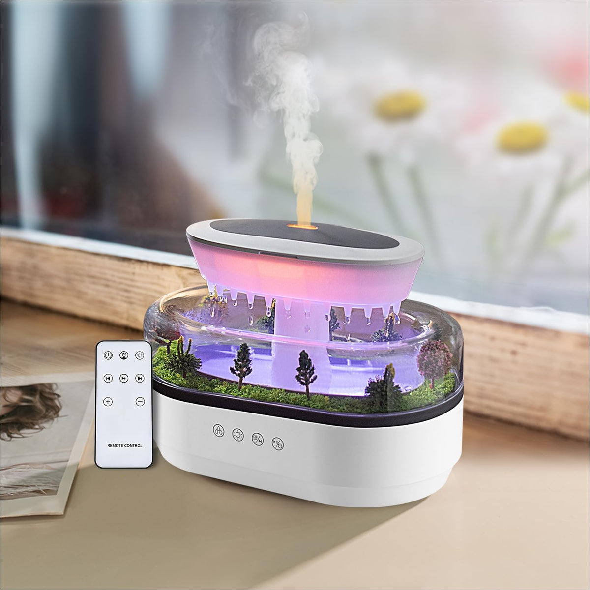 Cloud Rain Essential Oil Diffuser
